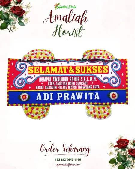 Papan Bunga Ucapan Selamat Kususinopa