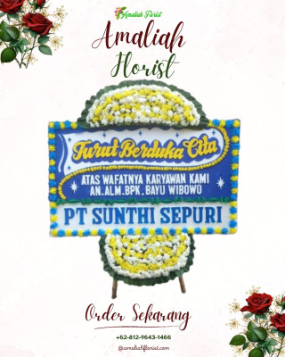 Papan Bunga Duka di Kususinopa