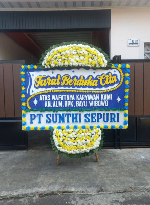 Papan Bunga Duka di Kususinopa
